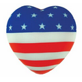 Flag Heart Piece Squeezies Stress Reliever